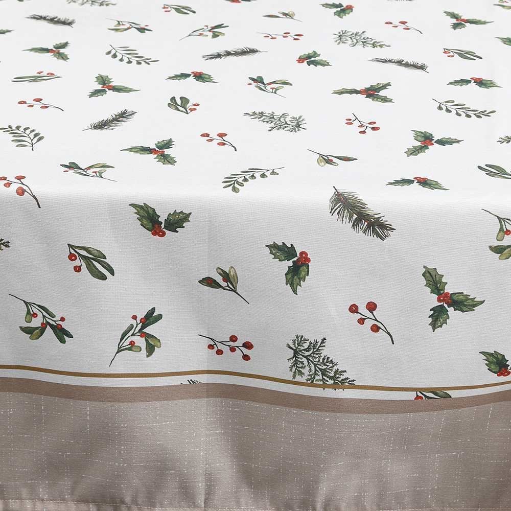 Toalha de Mesa Natal 1,40 X 2,10M Dohler - Azevinhos