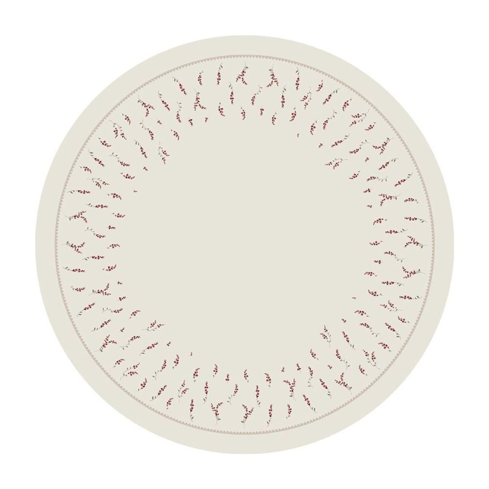 Toalha De Mesa Redonda Clean Dohler - Buque Vintage