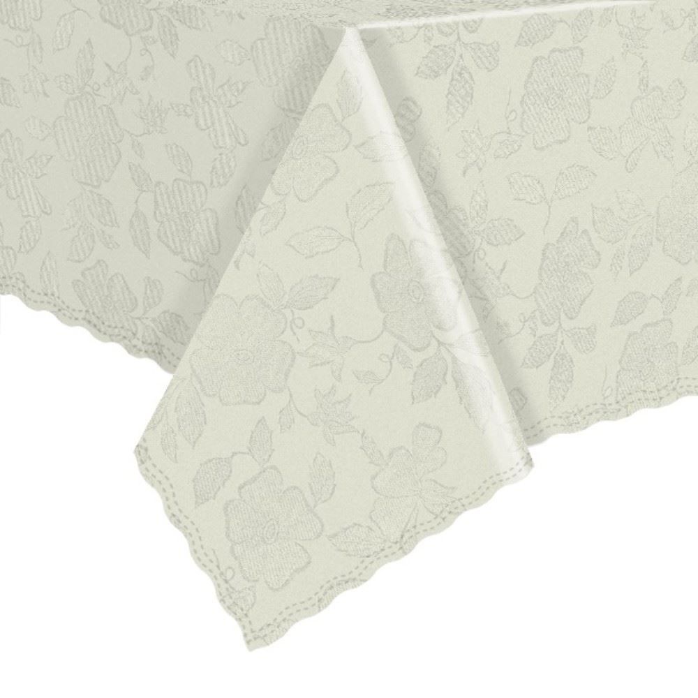 Toalha De Mesa Térmica 1,38X1,38 M Salehtex - Bege