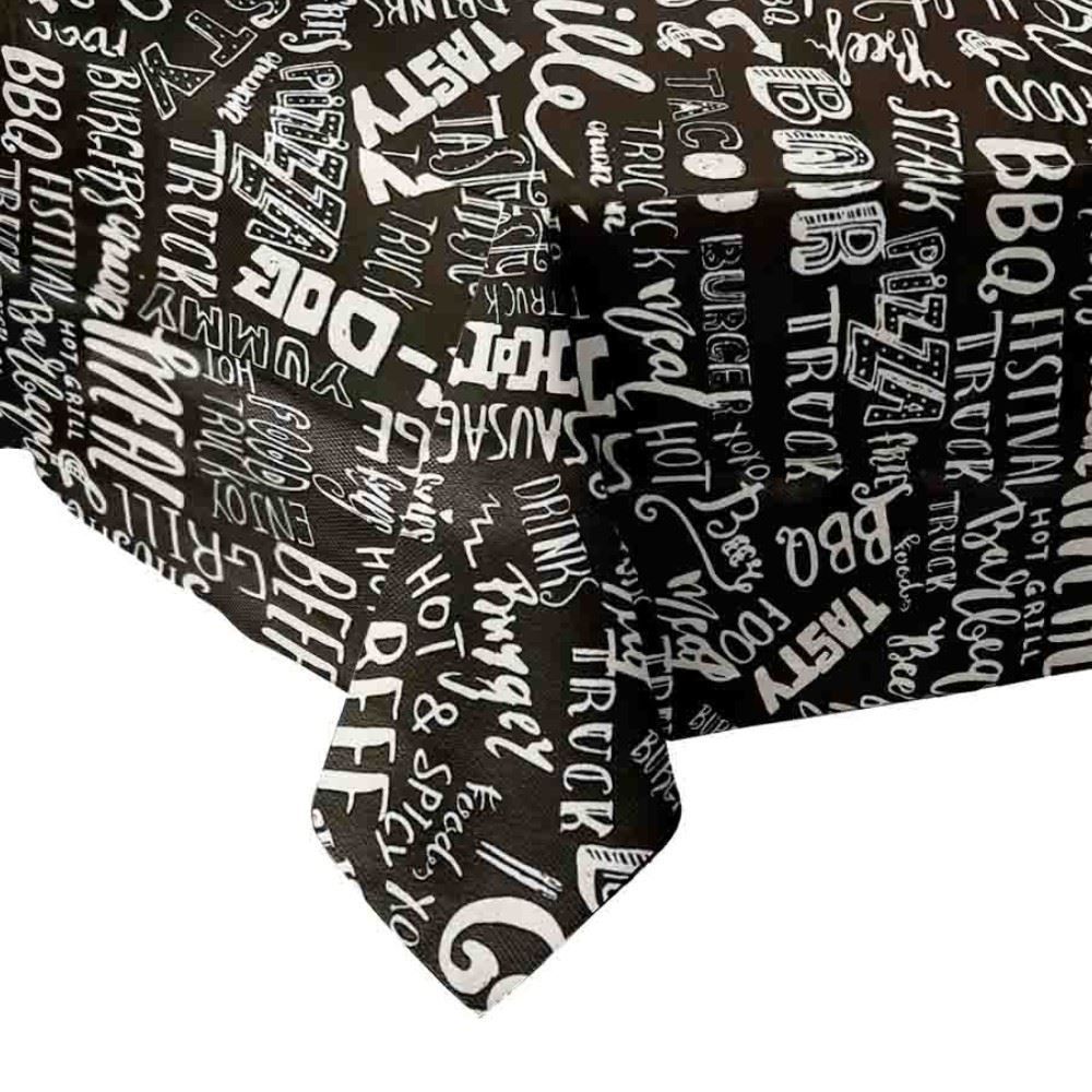 Toalha De Mesa Térmica 1,40X3,00 M Havan Casa - Palavras