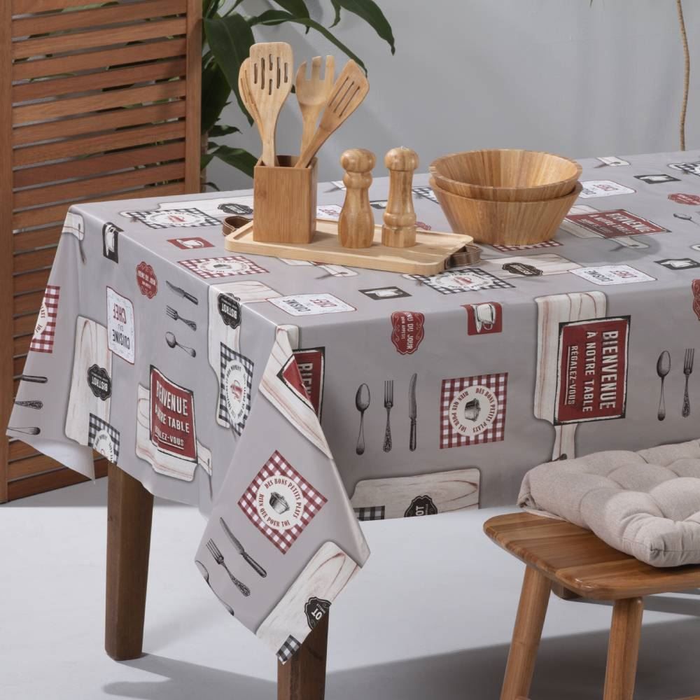 Toalha De Mesa Térmica 1,40X3,00 M Havan Casa - Bege