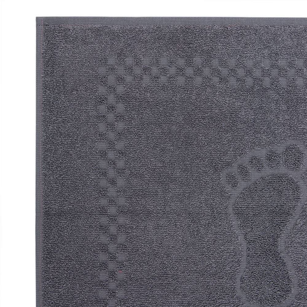 Toalha de Piso Algodão 45X68cm Havan - Cinza Dove