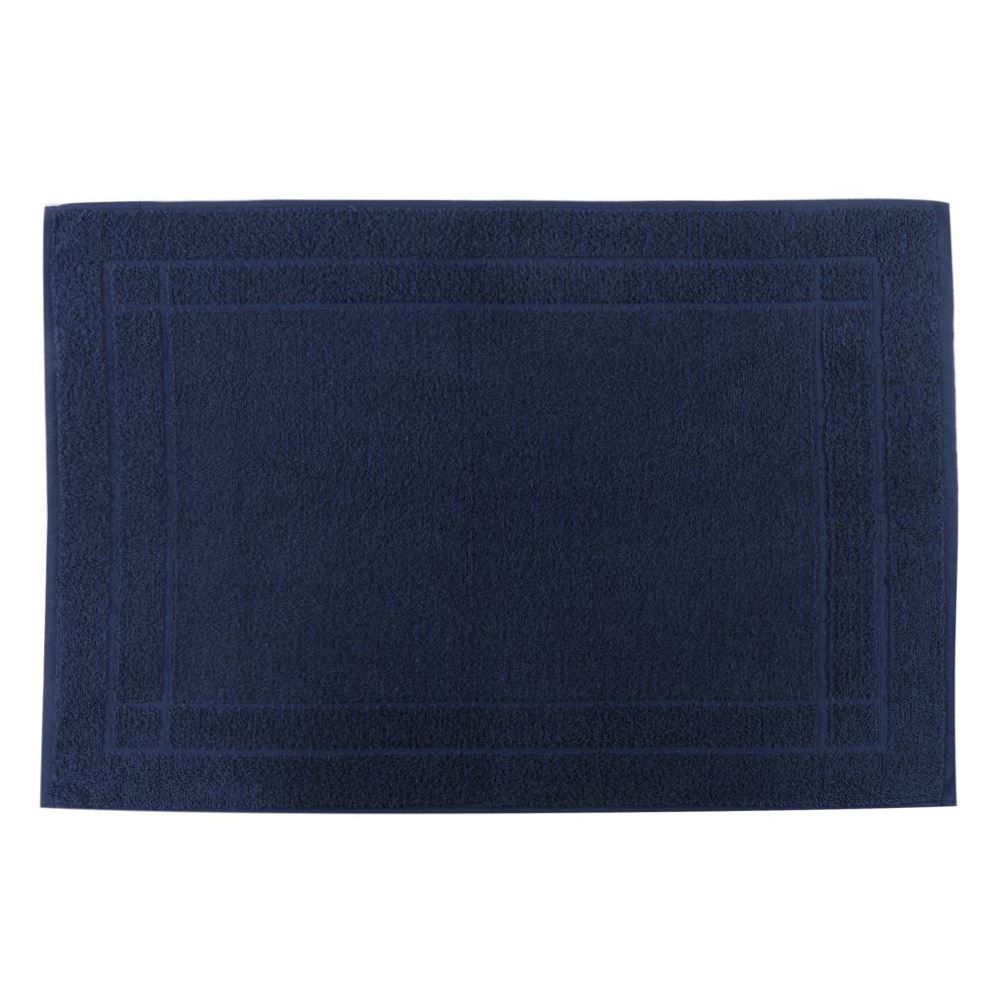 Toalha para Banheiro Antiderrapante 50X75 cm Sofisticata Havan Casa - Azul Marinho