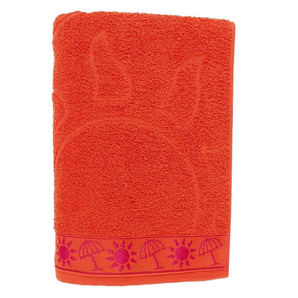 Toalha De Praia 100% Algodão Havan Casa - Laranja 
