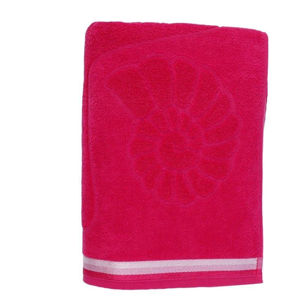 Toalha de Praia 100% Algodão Havan Casa - Fundo Do Mar Pink