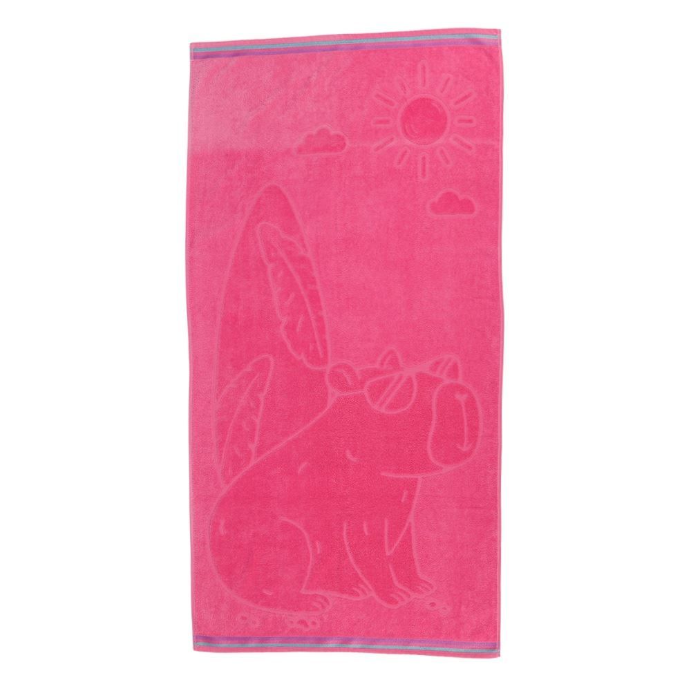 Toalha de Praia 100% Algodão Havan Casa - Capivara Chiclete