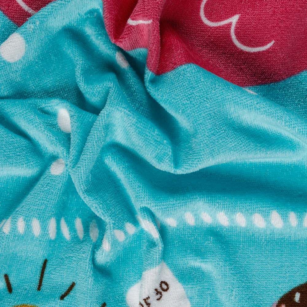 Toalha de Praia Aveludada 100% Algodão Döhler - Capivara