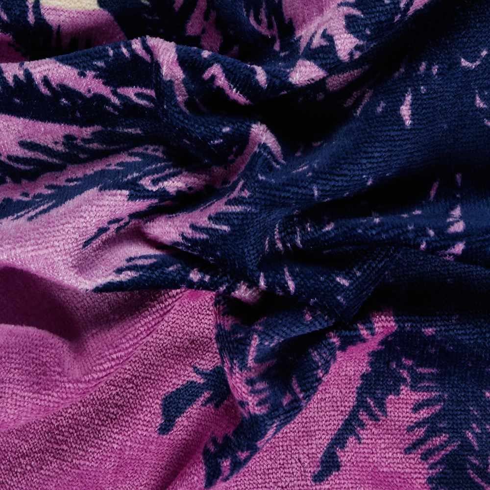 Toalha de Praia Aveludada 100% Algodão Döhler - Coqueiro