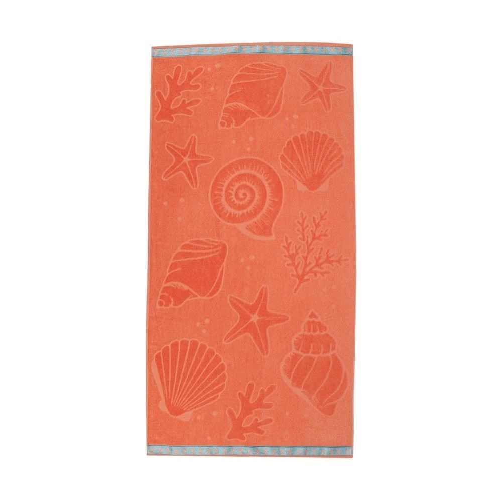 Toalha de Praia Ipanema Havan Casa - Fundo Do Mar Coral