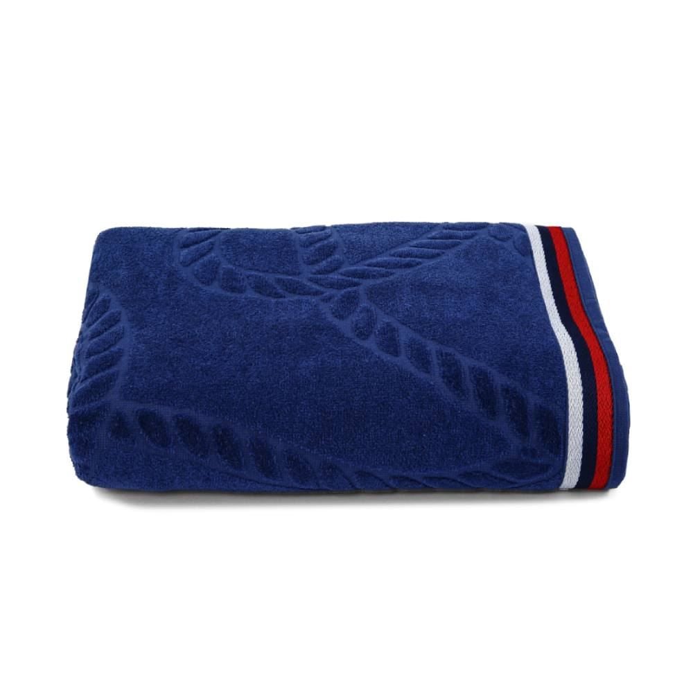 Toalha de Praia Aveludada Havan Casa - Naval Azul