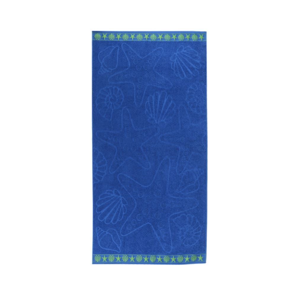 Toalha de Praia Ipanema 100% Algodão Havan Casa - Azul Estrela