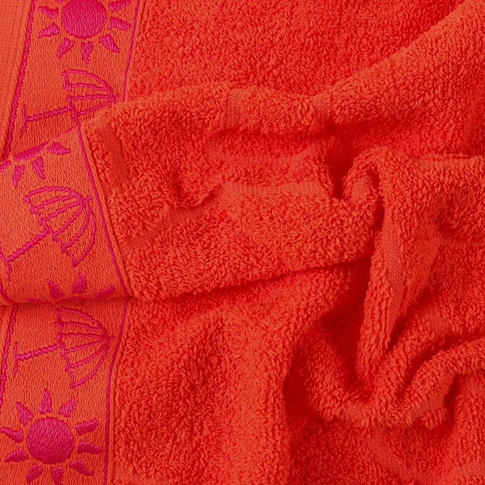 Toalha de Praia Ipanema 100% Algodão Havan Casa - Laranja