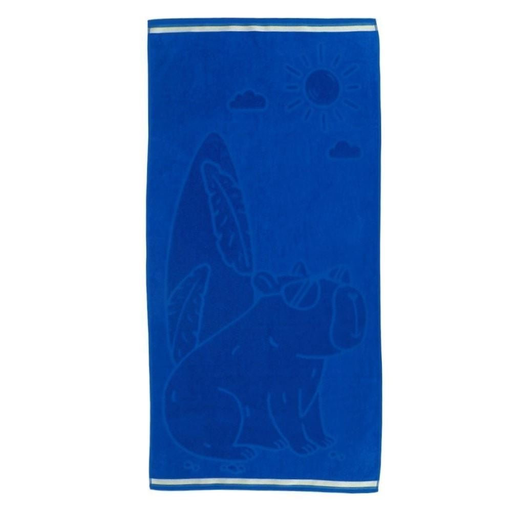 Toalha de Praia Ipanema 100% Algodão Havan Casa - Capivara