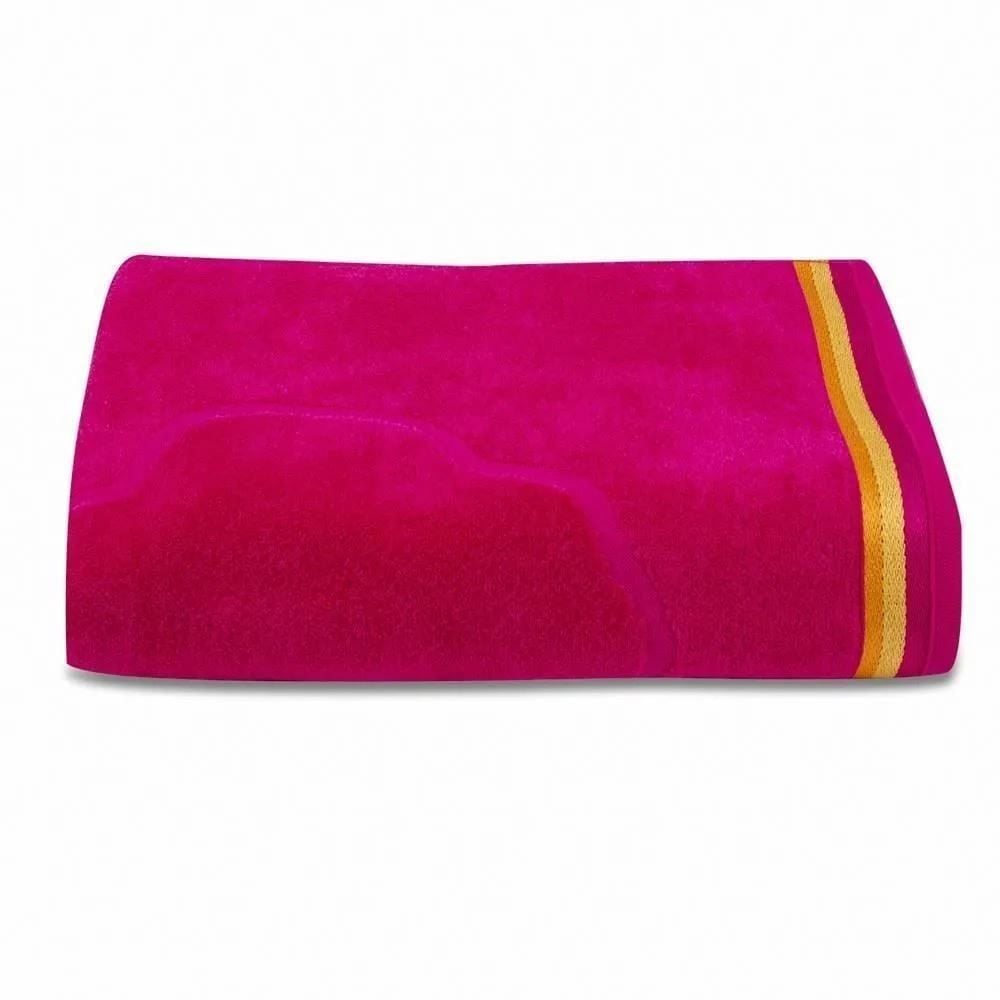 Toalha de Praia Ipanema Havan Casa - Hibisco Pink