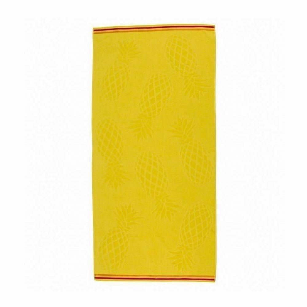 Toalha de Praia Ipanema Havan Casa - Abacaxi Amarelo