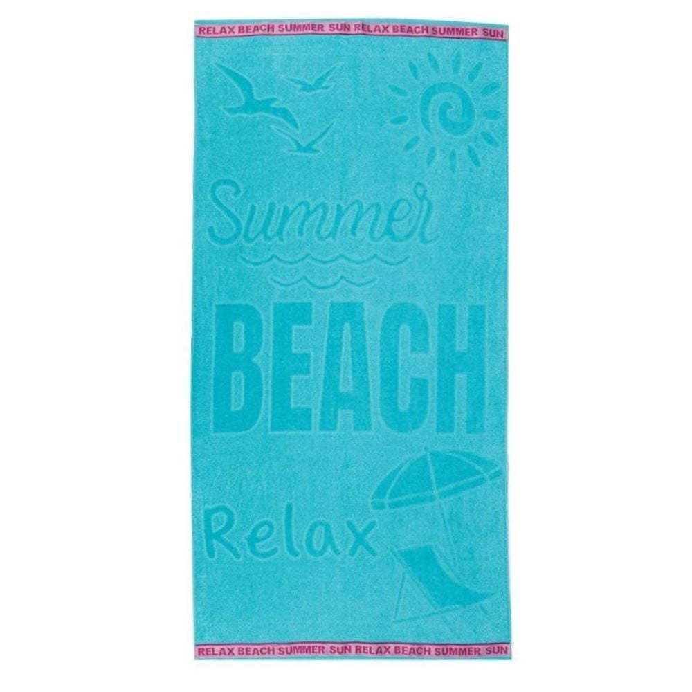 Toalha de Praia Ipanema Havan Casa - Relax Turquesa