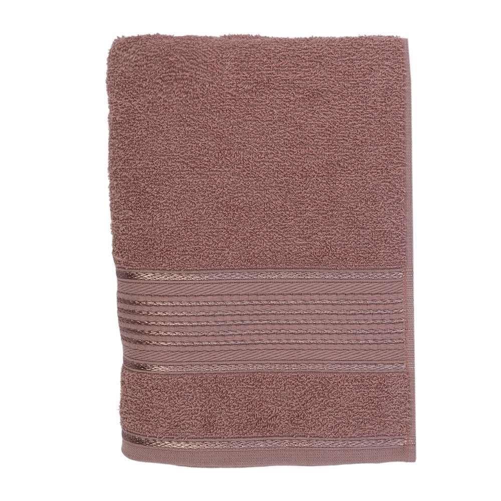 Toalha de Rosto 85% Algodão Cannes Havan Casa - Mochaccino