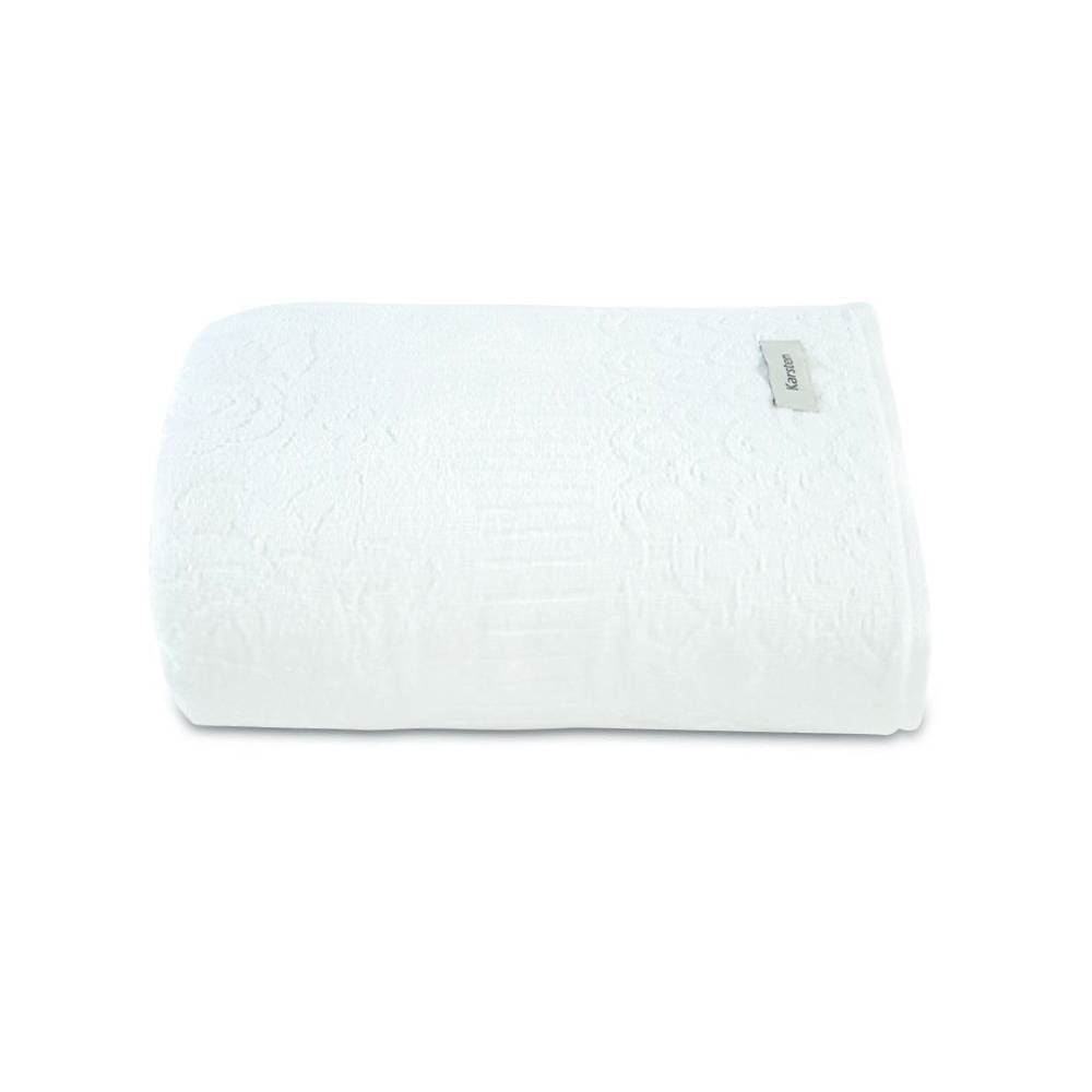 Toalha De Rosto 100% Algodão Georgia Karsten - Branco