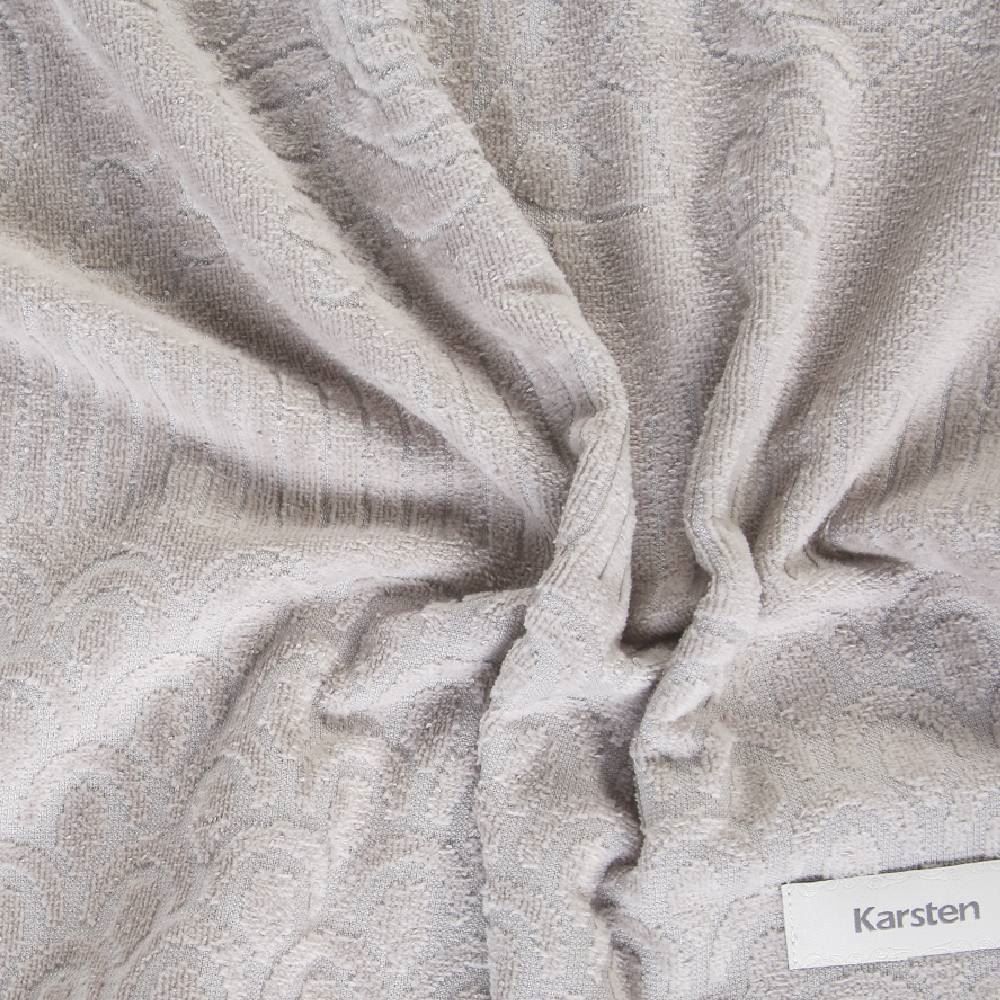 Toalha De Rosto 100% Algodão Georgia Karsten - Cinza