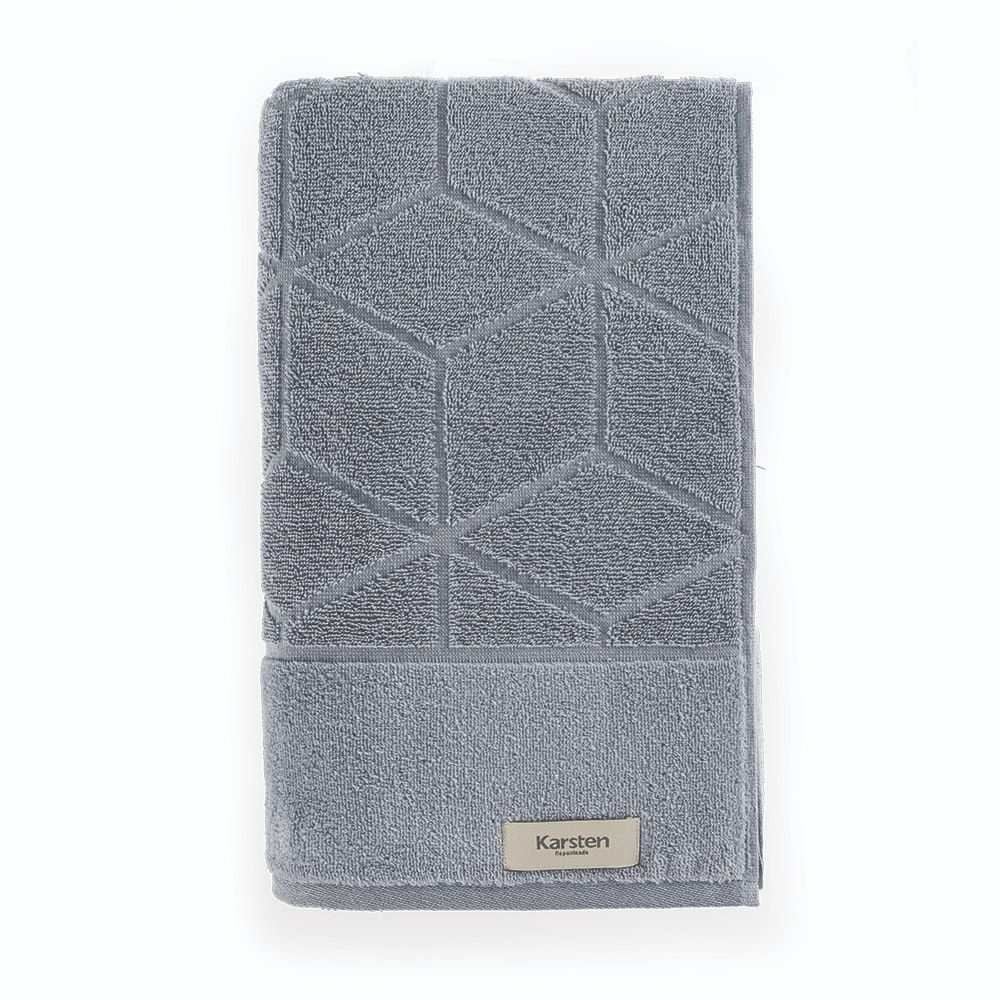Toalha De Rosto 100% Algodão Ibiza Karsten By Havan Casa - Azul Allure