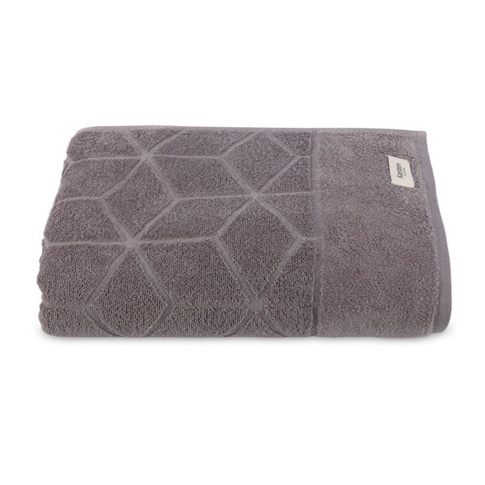Toalha de Rosto 100% Algodão Ibiza Karsten by Havan Casa - Cinza Urbano