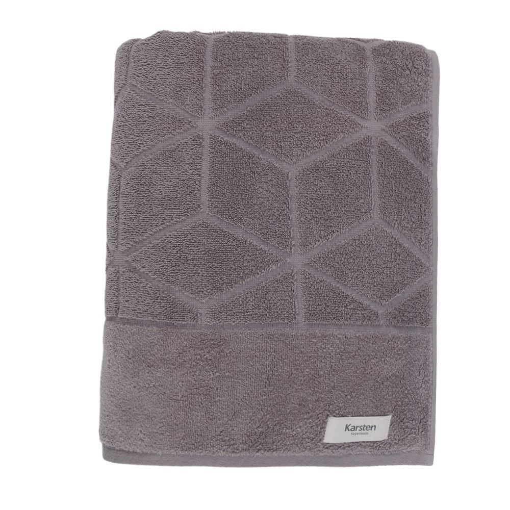 Toalha de Rosto 100% Algodão Ibiza Karsten by Havan Casa - Cinza Urbano