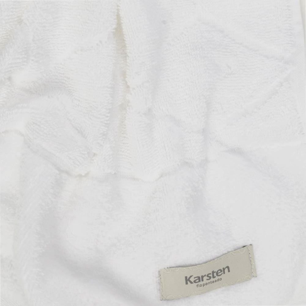 Toalha de Rosto 100% Algodão Ibiza Karsten by Havan Casa - Branco