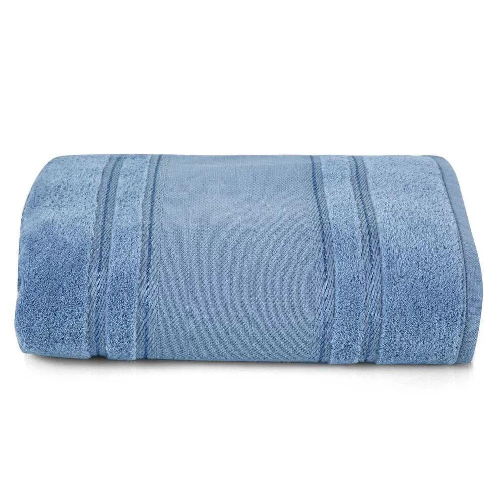 Toalha De Rosto 50X80 Cm Pinte E Borde Havan Casa - Azul 