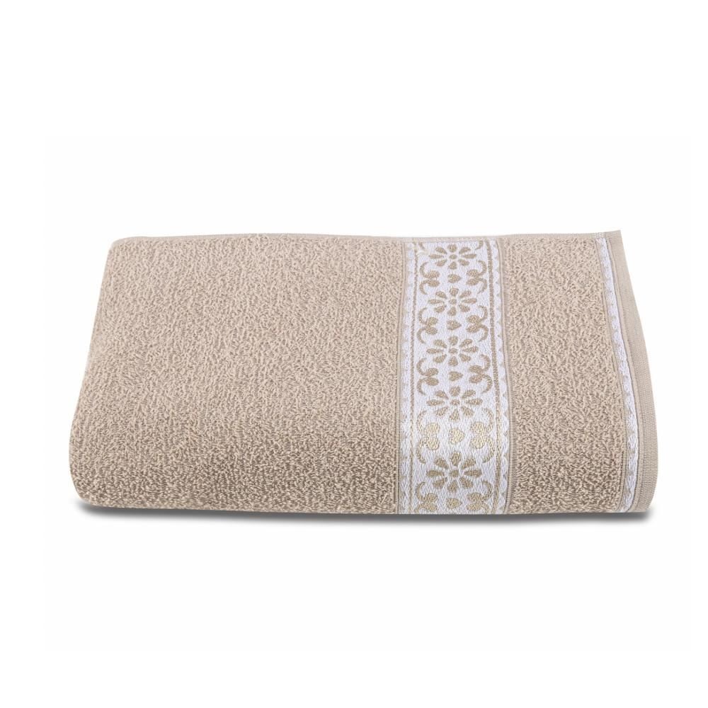 Toalha De Rosto 85% Algodão Malú Havan Casa Havan 1 Pç - Camurça