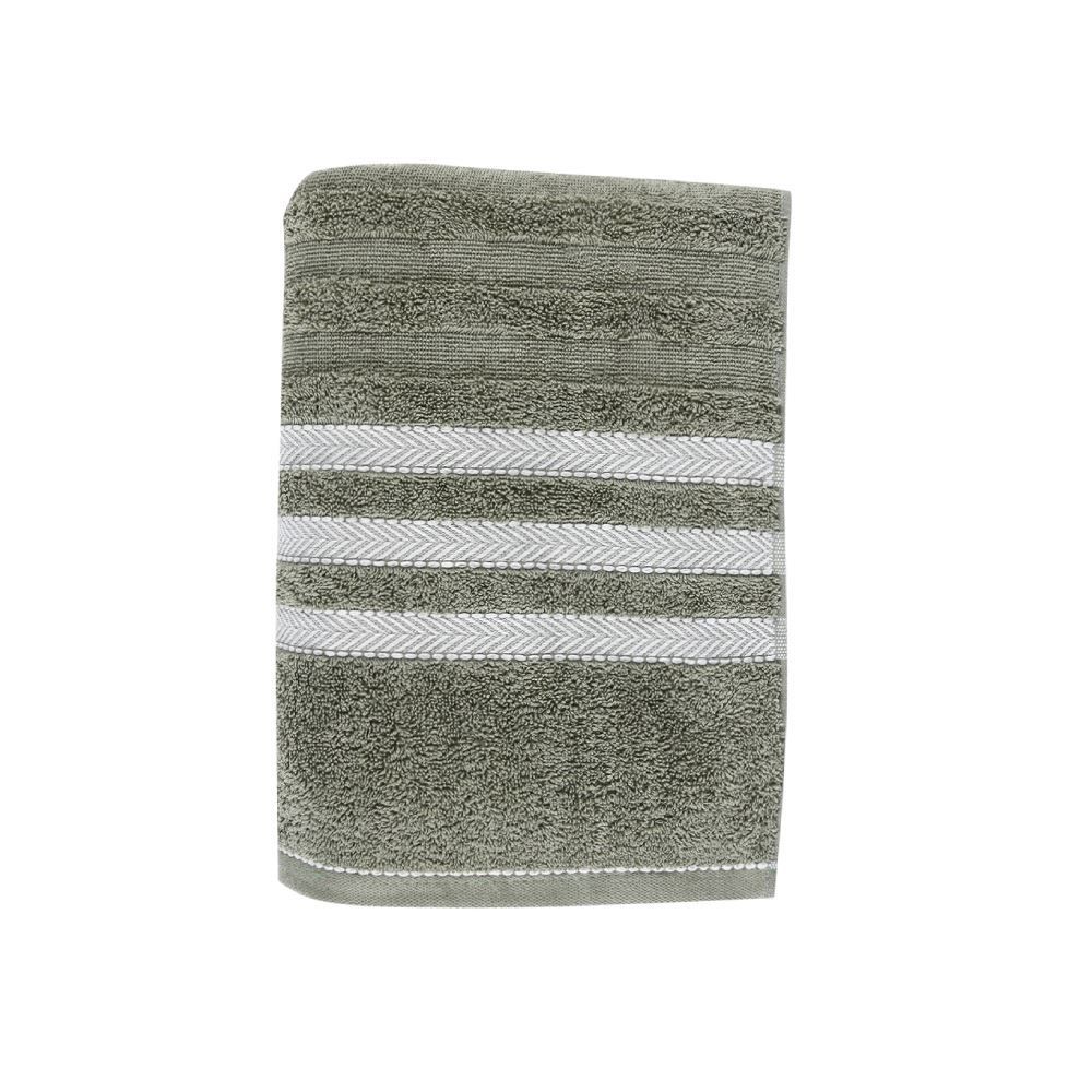 Toalha De Rosto 96% Algodão Jacquard Asti Corttex - Verde