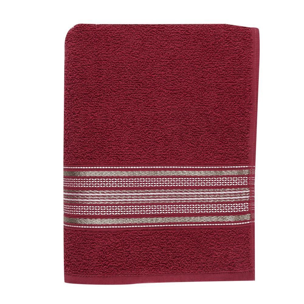 Toalha De Rosto 98% Algodão Rubi Havan Casa - Cereja Real
