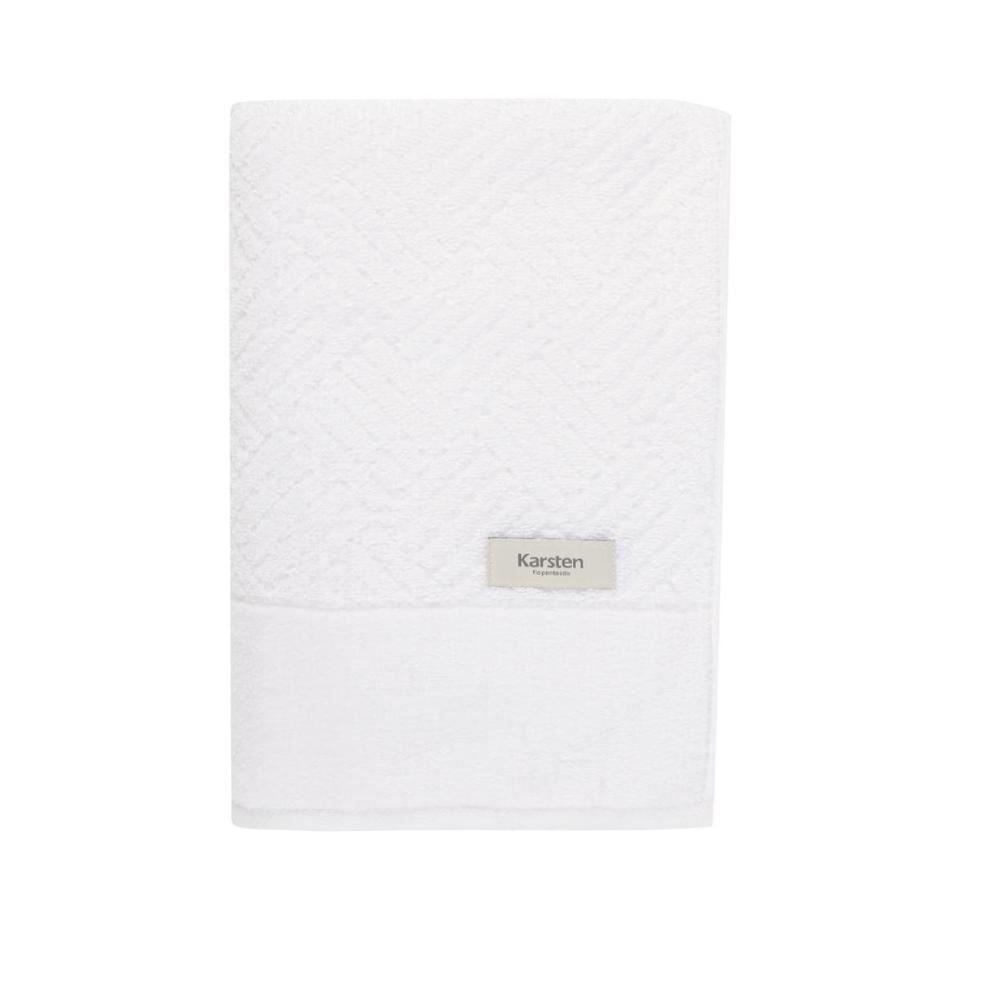 Toalha De Rosto 100% Algodão Arizona Karsten - Branco