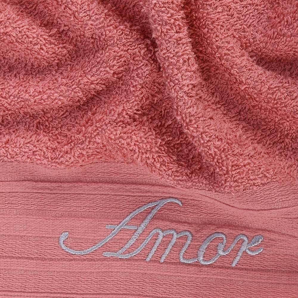 Toalha de Rosto Bordada Desejos Havan Casa - Amor Rosa