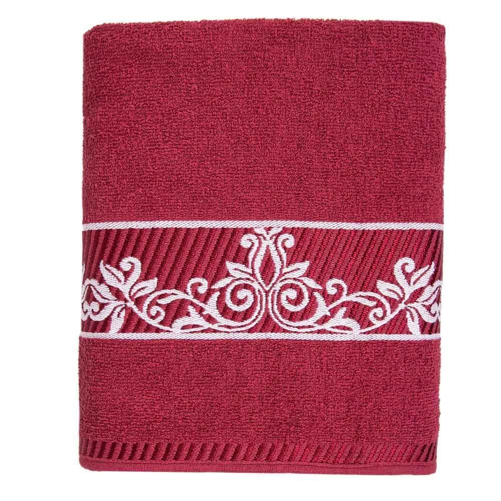 Toalha De Rosto Botanic - Borgonha