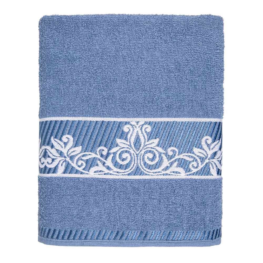 Toalha De Rosto Botanic - Azul Oceano