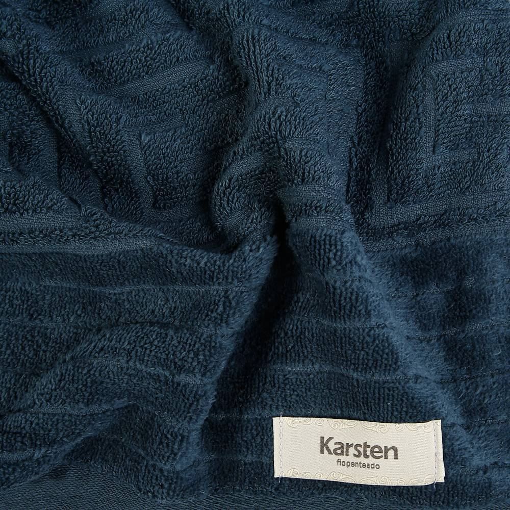 Toalha de Rosto 100% Algodão Capri Karsten - Báltico