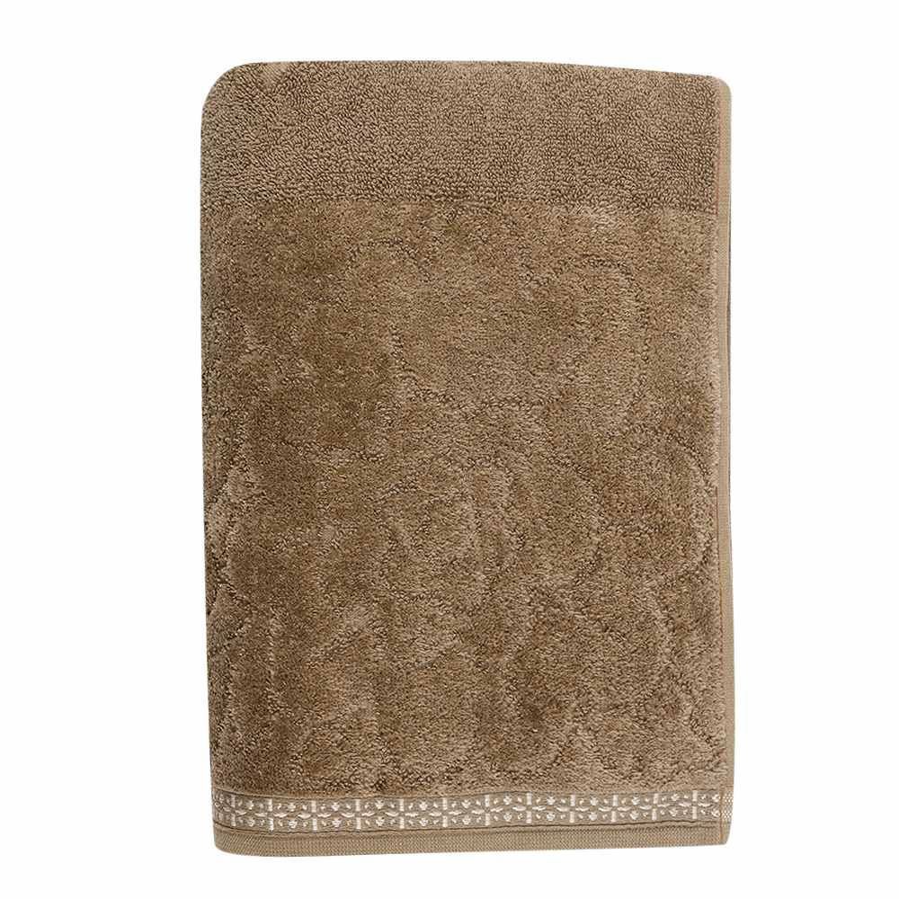 Toalha De Rosto 100% Algodão Glamour Havan Casa - Castor