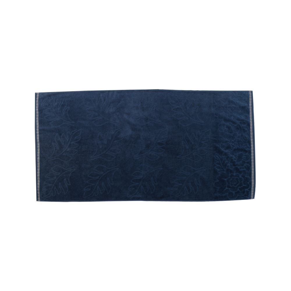 Toalha De Rosto 100% Algodão Glamour Havan Casa - Azul Marinho