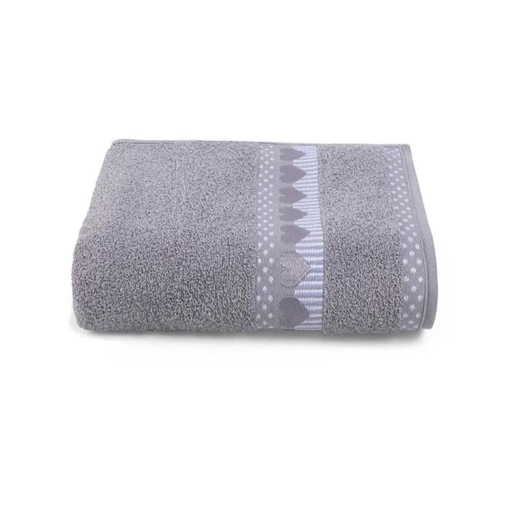 Toalha De Rosto 100% Algodão Jolie Havan Casa - Cinza