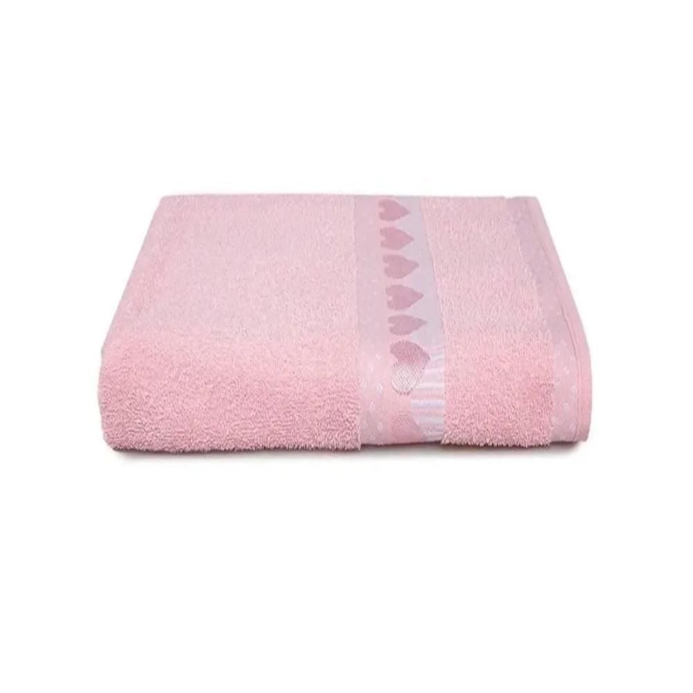 Toalha De Rosto 100% Algodão Jolie Havan Casa - Rosa Candy