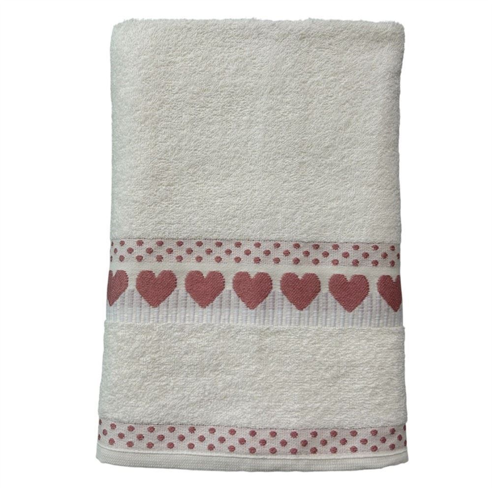 Toalha De Rosto 100% Algodão Jolie Havan Casa - Branco