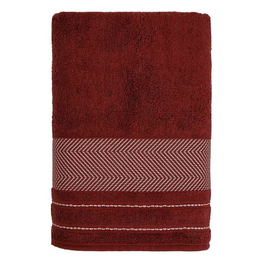 Toalha De Rosto Lisboa Havan Casa - Bordo