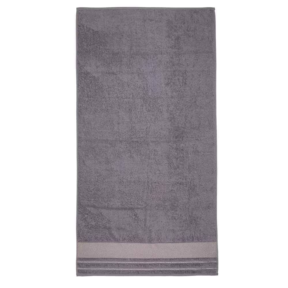 Toalha De Rosto Lisboa Havan Casa - Cinza