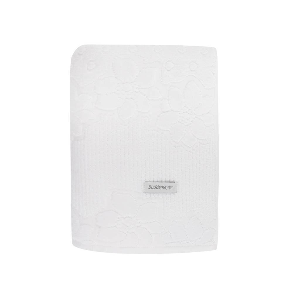 Toalha De Rosto 100% Algodão Lollipop Buddemeyer - Branca 