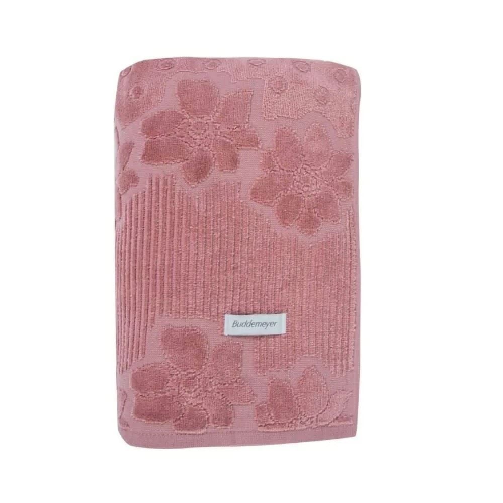 Toalha De Rosto 100% Algodão Lollipop Buddemeyer - Rosa Escuro