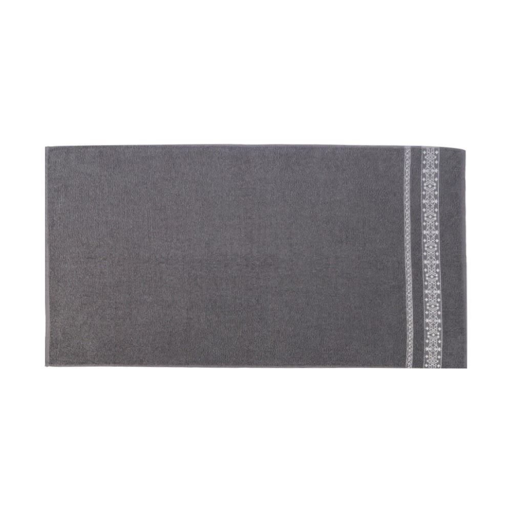 Toalha De Rosto Luna Havan Casa - Grafite