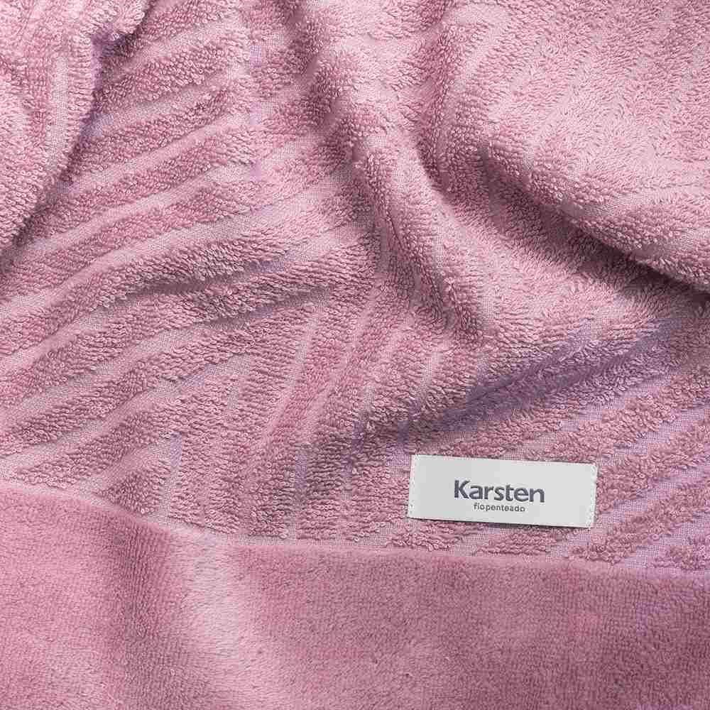 Toalha De Rosto Montreal Karsten - Rosa