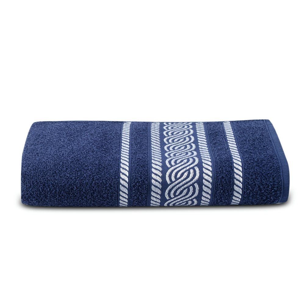 Toalha De Rosto Napole Havan Casa - Azul Marinho