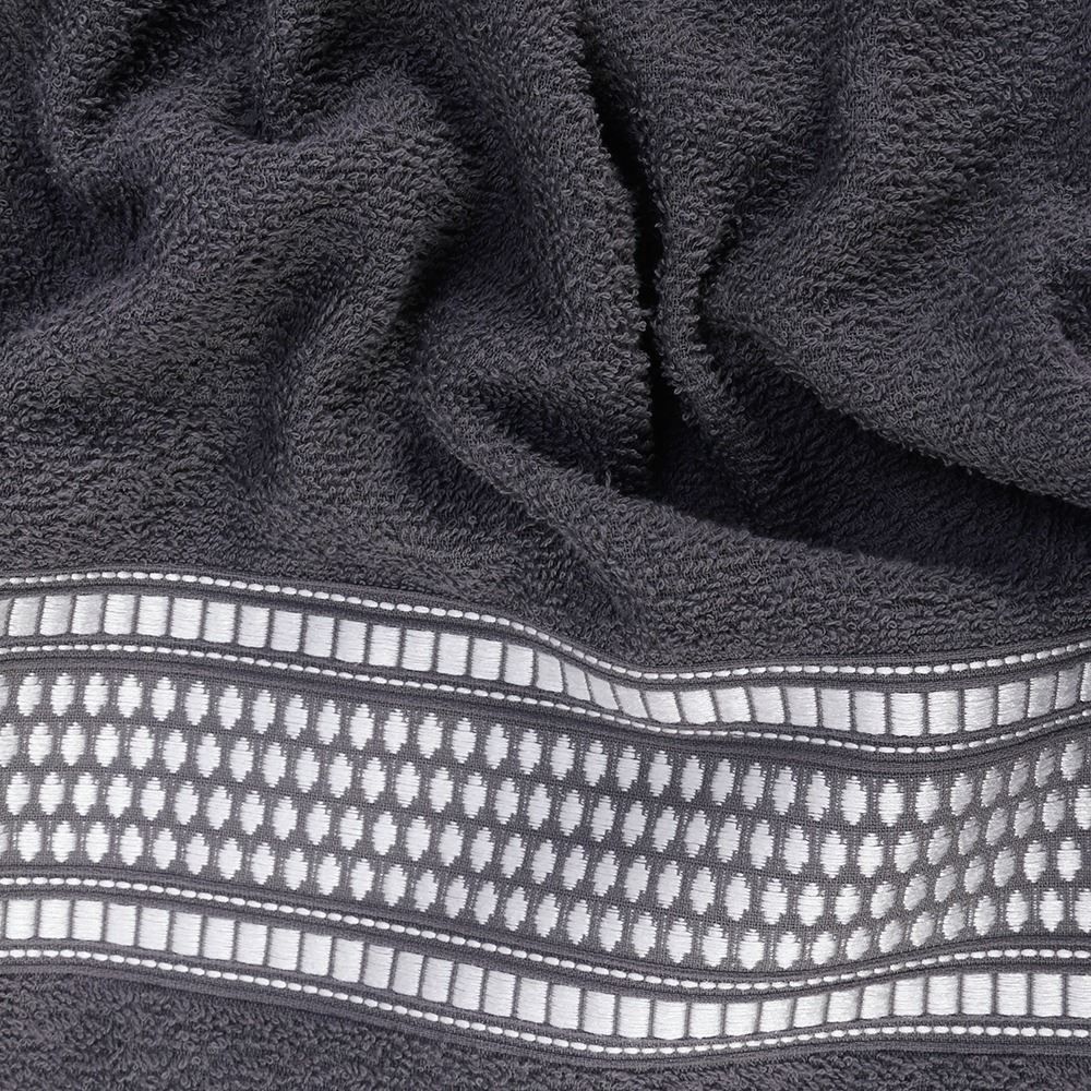 Toalha de Rosto 100% Algodão Nara Havan - Cinza Grafite