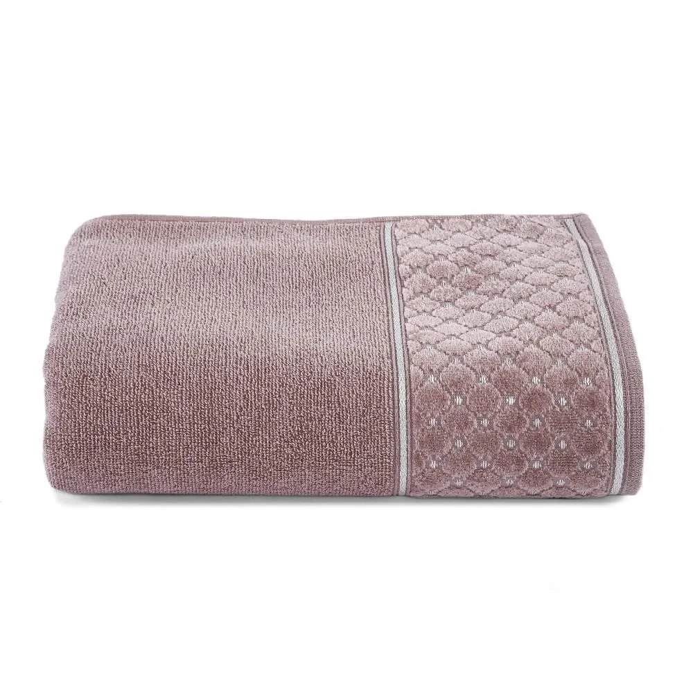 Toalha de Rosto 100% Algodão Safira Havan Casa - Malva Doce